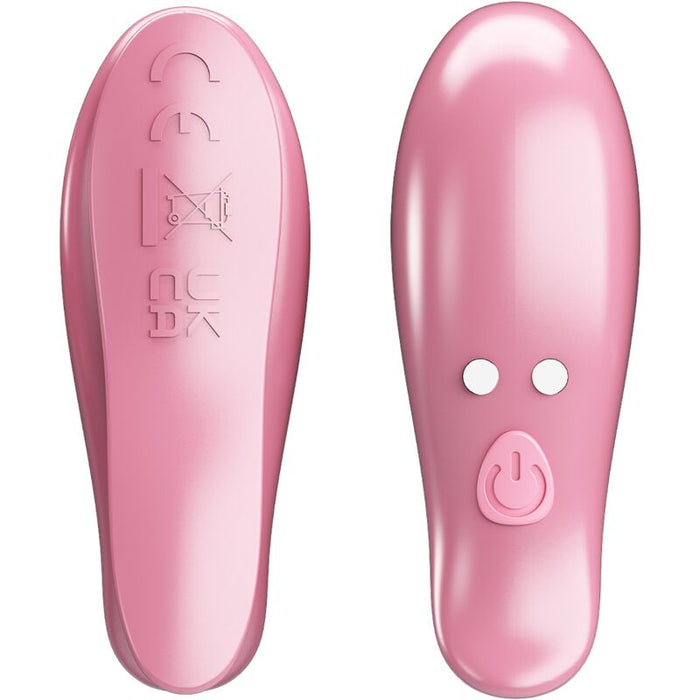 PRETTY LOVE - PINCES À TÉTONS CAILEY 10 VIBRATIONS TÉLÉCOMMANDE ROSE FUN TOYS