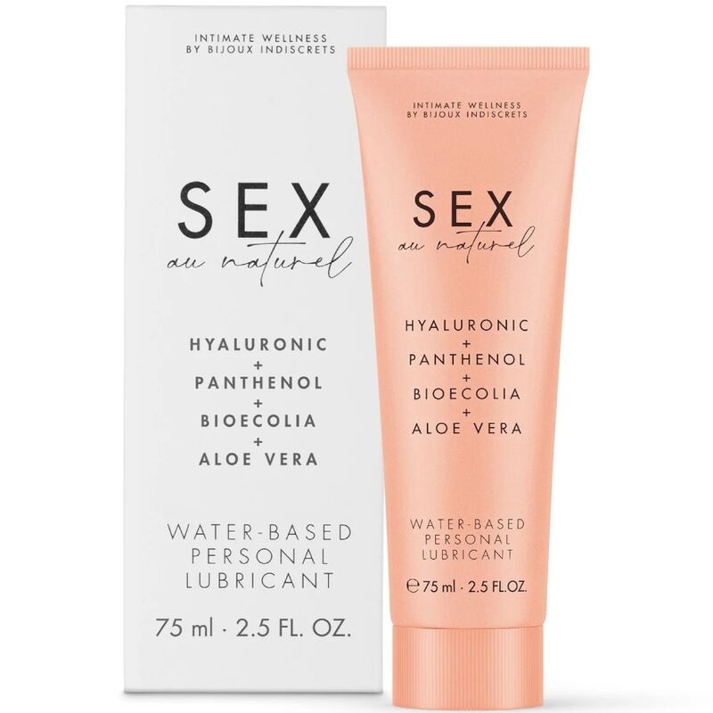 Bijoux Indiscrets Au Naturel - Lubrifiant à base d'eau 75 ml — vue 1