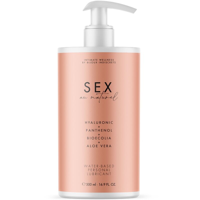 Bijoux Indiscrets Au Naturel - Lubrifiant à base d'eau 500 ml