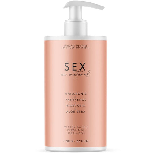 Bijoux Indiscrets Au Naturel - Lubrifiant à base d'eau 500 ml
