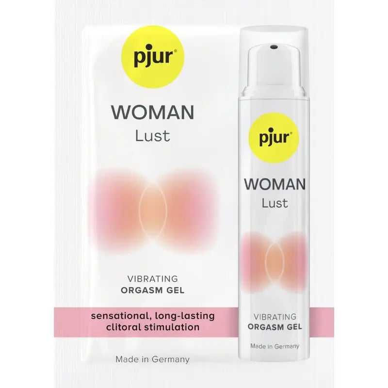 PJUR - WOMAN LUST GEL VIBRANT DOSE UNIQUE POUR ORGASME 1,5 ML PJUR