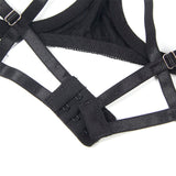 SUBBLIME - 955199 ENSEMBLE SOUTIEN-GORGE AVEC NŒUD NOIR RÉGLABLE S/M SUBBLIME SETS
