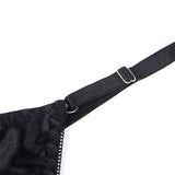 SUBBLIME - 955205 ENSEMBLE SOUTIEN-GORGE AVEC NŒUD NOIR RÉGLABLE L/XL SUBBLIME SETS