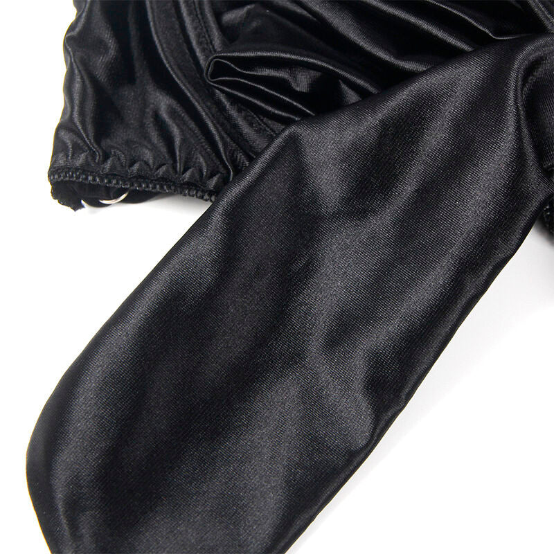 SUBBLIME - 955205 ENSEMBLE SOUTIEN-GORGE AVEC NŒUD NOIR RÉGLABLE L/XL SUBBLIME SETS