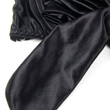 SUBBLIME - 955205 ENSEMBLE SOUTIEN-GORGE AVEC NŒUD NOIR RÉGLABLE L/XL SUBBLIME SETS