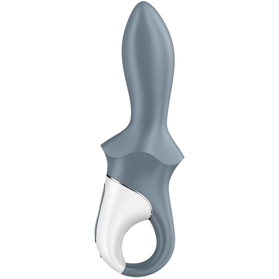 SATISFYER - AIR PUMP BOOTY 1 VIBRATEUR GONFLABLE ANAL GRIS SATISFYER VIBRATOR