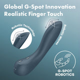 SATISFYER - VIBRATEUR PROGRAMME 12 VIBRATIONS G-SPOT WAVE 4 GRIS FONCÉ SATISFYER VIBRATOR