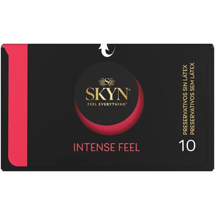 SKYN Intense Feel - Préservatifs sans latex texturés, boîte de 10 — vue 3