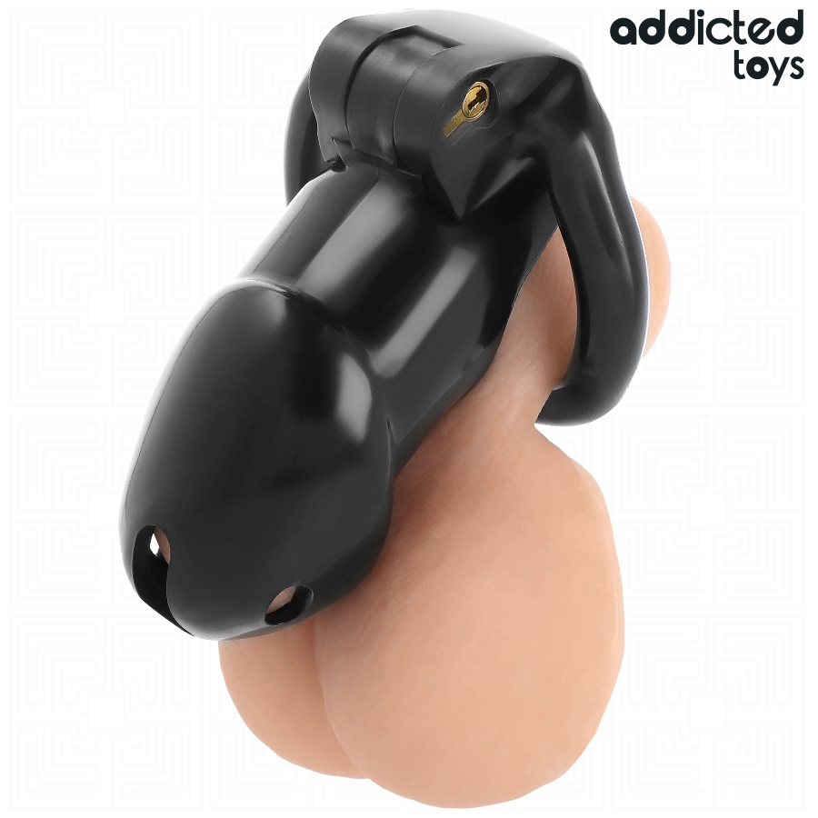 ADDICTED TOYS LOCKED - MINDNIGHT CELL CAGE À PÉNIS TAILLE L ADDICTED TOYS LOCKED