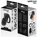 ADDICTED TOYS LOCKED - MINDNIGHT CELL CAGE À PÉNIS TAILLE L ADDICTED TOYS LOCKED