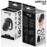 ADDICTED TOYS LOCKED - MINDNIGHT CELL CAGE À PÉNIS TAILLE S ADDICTED TOYS LOCKED