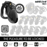 ADDICTED TOYS LOCKED - MINDNIGHT CELL CAGE À PÉNIS TAILLE S ADDICTED TOYS LOCKED