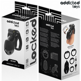 ADDICTED TOYS LOCKED - MINDNIGHT CELL CAGE À PÉNIS TAILLE M ADDICTED TOYS LOCKED