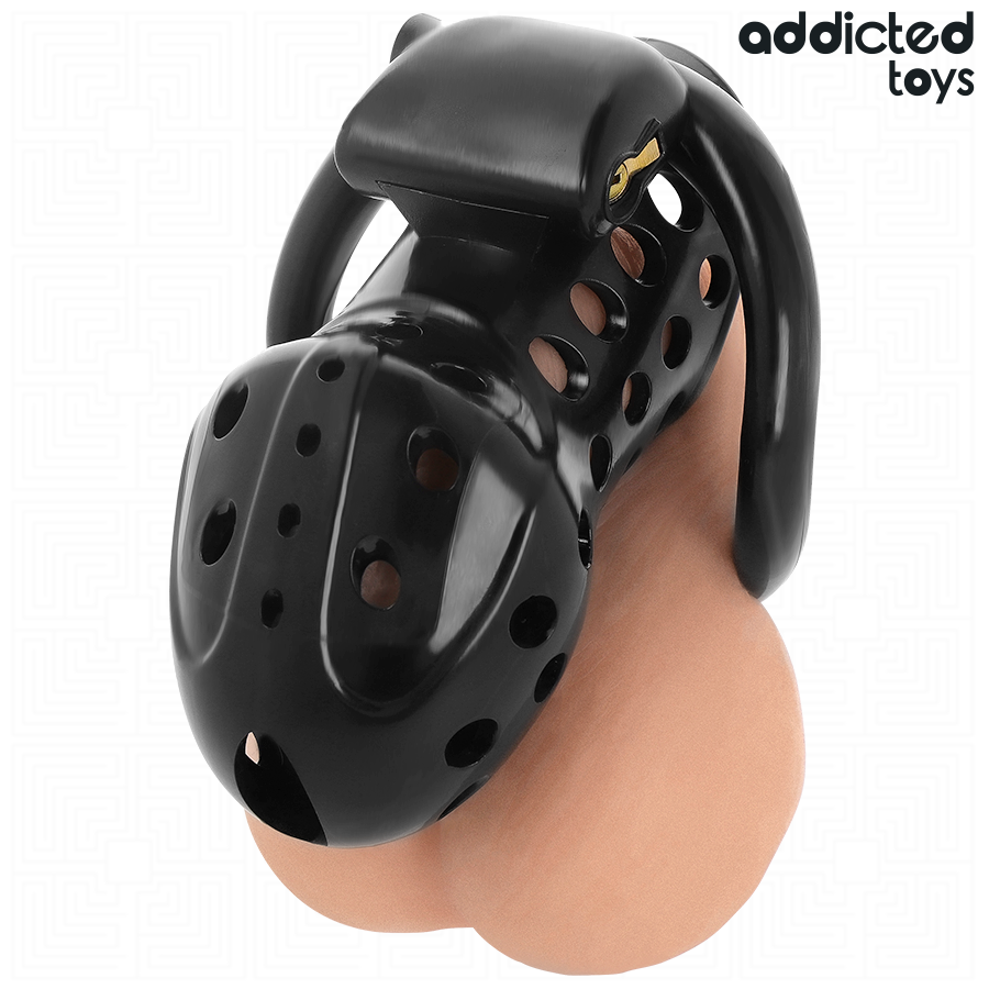 ADDICTED TOYS LOCKED - À PÉNIS CREUSE ENCHAÎNÉE 10,5 CM ADDICTED TOYS LOCKED