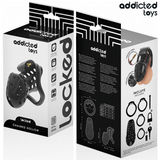 ADDICTED TOYS LOCKED - À PÉNIS CREUSE ENCHAÎNÉE 10,5 CM ADDICTED TOYS LOCKED