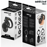 ADDICTED TOYS LOCKED - À PÉNIS CRYPTÉE VERROUILLÉE ET SCELLÉE 8 CM ADDICTED TOYS LOCKED