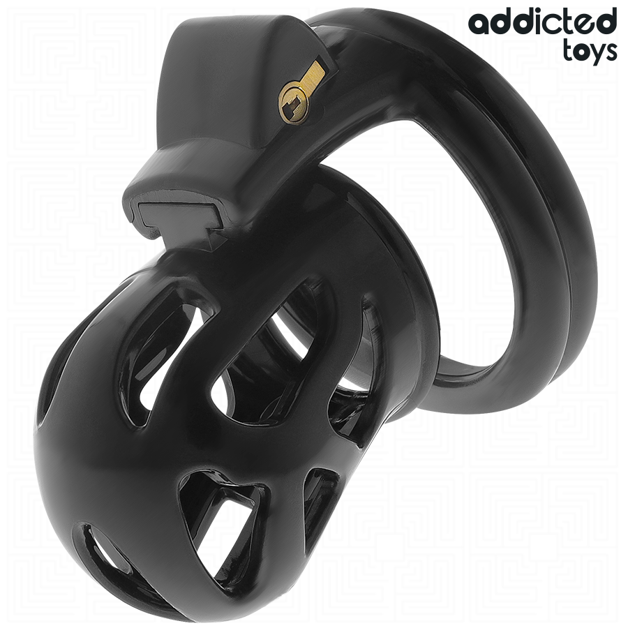 ADDICTED TOYS LOCKED - CAGE À PÉNIS SILENCIEUSE 7,5 CM ADDICTED TOYS LOCKED