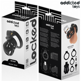 ADDICTED TOYS LOCKED - CAGE À PÉNIS SILENCIEUSE 7,5 CM ADDICTED TOYS LOCKED