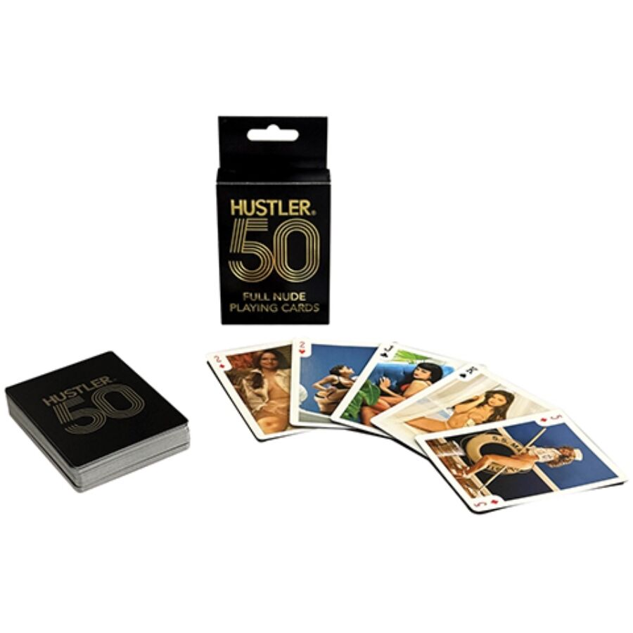 KHEPER GAMES - HUSTLER 50 CARTES À JOUER NUES COMPLÈTES KHEPER GAMES