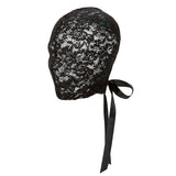 CALEXOTICS - SCANDAL CAGOULE EN DENTELLE NOIRE AVEC NŒUD CALEXOTICS