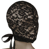 CALEXOTICS - SCANDAL CAGOULE EN DENTELLE NOIRE AVEC NŒUD CALEXOTICS