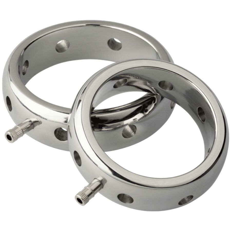 ELECTRASTIM - ANNEAU PÉNIS ÉLECTROMAGNÉTIQUE PRESTIGE EN MÉTAL 42 MM ELECTRASTIM
