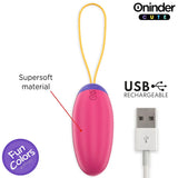 ONINDER CUTE - ŒUF EN SILICONE À VIBRATIONS ET TAPOTEMENTS - APPLICATION MONDIALE GRATUITE ONINDER CUTE