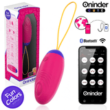 ONINDER CUTE - ŒUF EN SILICONE À VIBRATIONS ET TAPOTEMENTS - APPLICATION MONDIALE GRATUITE ONINDER CUTE