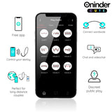 ONINDER CUTE - ŒUF VIBRANT LOVE PLEASURE - PIERRES EN SILICONE ROTATIVES - APPLICATION MONDIALE GRATUITE ONINDER CUTE