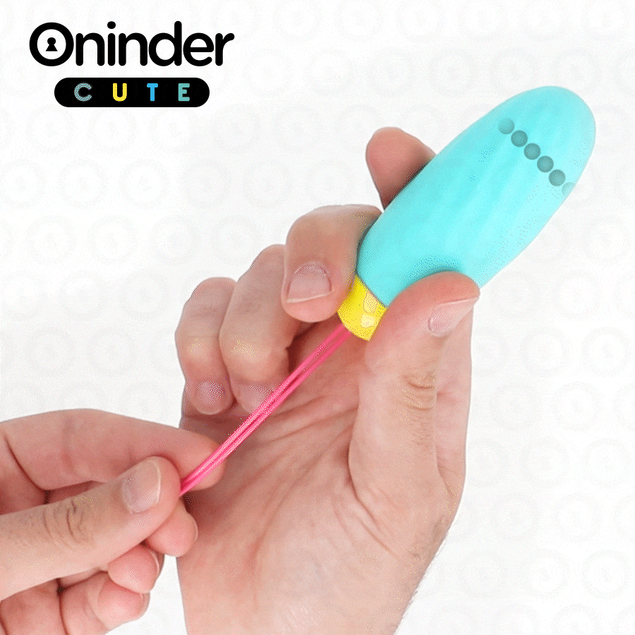 ONINDER CUTE - ŒUF VIBRANT LOVE PLEASURE - PIERRES EN SILICONE ROTATIVES - APPLICATION MONDIALE GRATUITE ONINDER CUTE