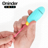ONINDER CUTE - ŒUF VIBRANT LOVE PLEASURE - PIERRES EN SILICONE ROTATIVES - APPLICATION MONDIALE GRATUITE ONINDER CUTE