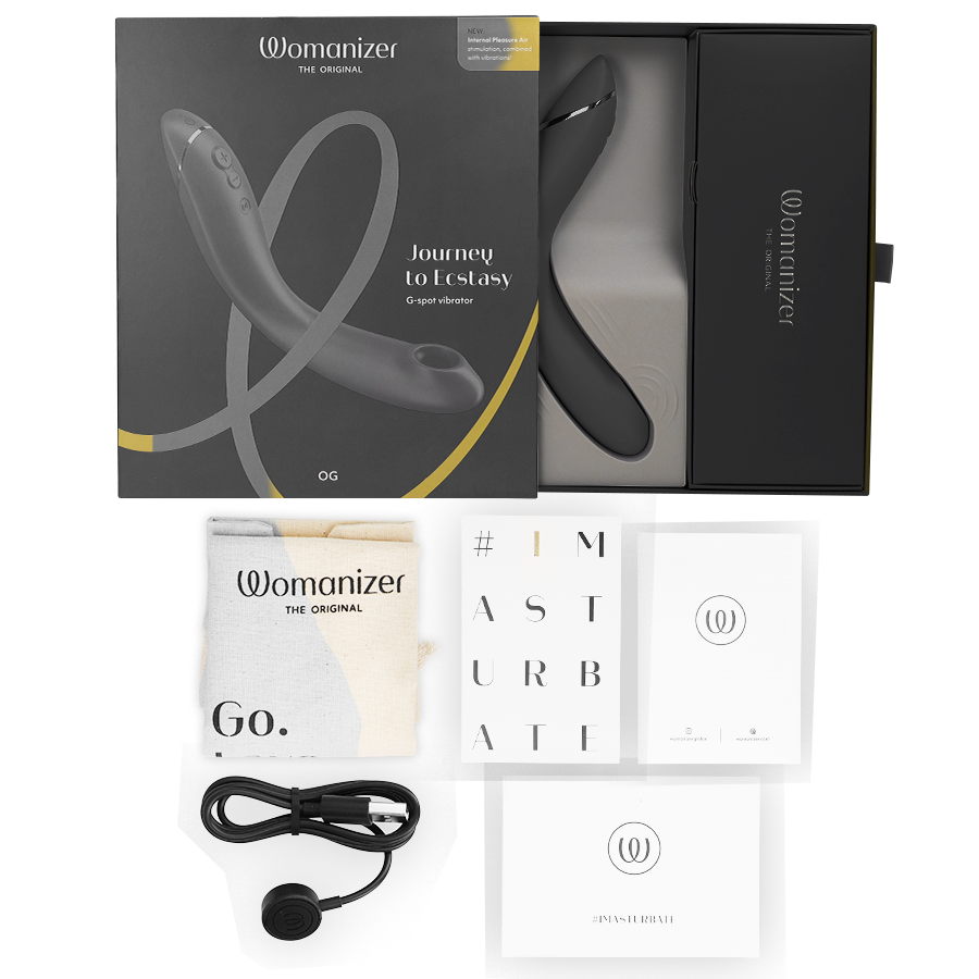 WOMANIZER - OG G-SPOT ARDOISE