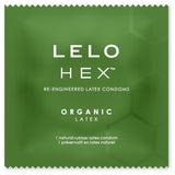 LELO - HEX BOÎTE DE PRÉSERVATIFS BIOLOGIQUES 3 UNITÉS LELO