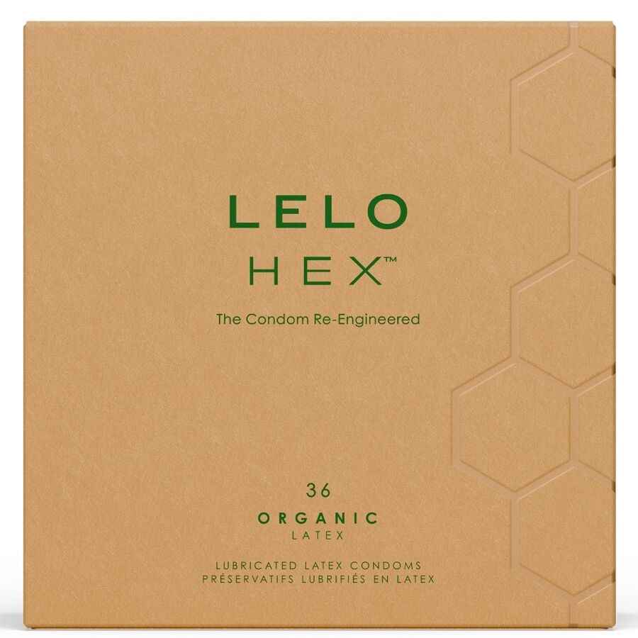 LELO HEX Bio - Préservatifs, boîte de 36 — vue 1
