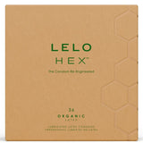 LELO - HEX BOÎTE DE PRÉSERVATIFS BIOLOGIQUES 36 UNITÉS LELO