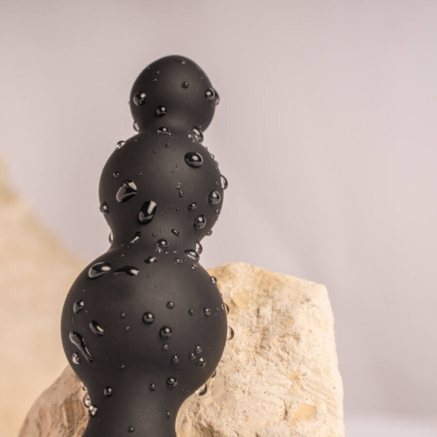 ROCKS-OFF - PETITE SENSATIONS BUBBLES ANAL PLUG VIBRATEUR NOIR ROCKS-OFF