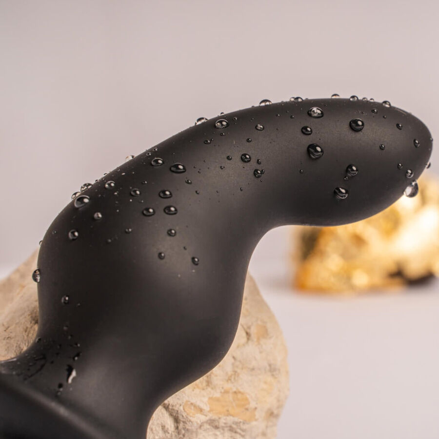 ROCKS-OFF - RO-ZEN RRO PLUG ANAL AVEC ANNEAU PÉNIS VIBRANT NOIR ROCKS-OFF