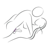 ROCKS-OFF - ANNEAU DE MASTURBATION EN SILICONE NOIR TWIST ROCKS-OFF