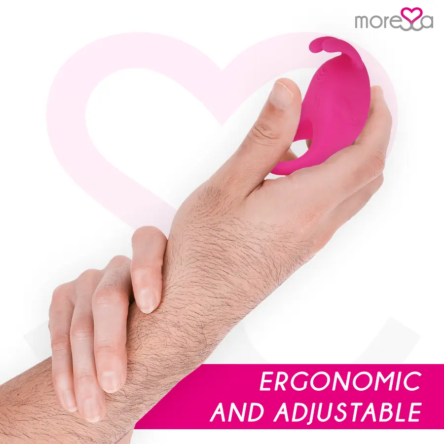 MORESSA - BRAD PREMIUM SILICONE RECHARGEABLE ROSE MORESSA