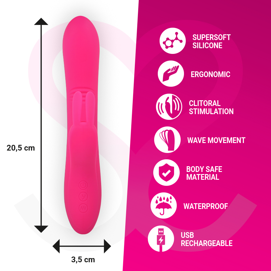 MORESSA - ETHAN RECHARGEABLE EN SILICONE PREMIUM MORESSA
