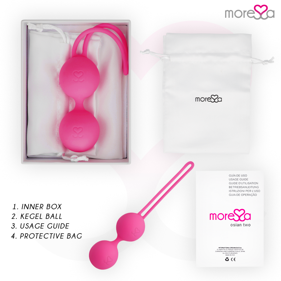 MORESSA - OSIAN DEUX SILICONE PREMIUM ROSE MORESSA