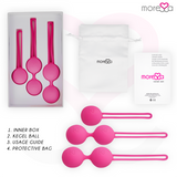 MORESSA - OSIAN SET PREMIUM SILICONE ROSE (Osian One - 51 g | Osian Two - 101 g | Osian Three 85 g) MORESSA