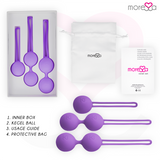 MORESSA - OSIAN SET PREMIUM SILICONE LILAS MORESSA