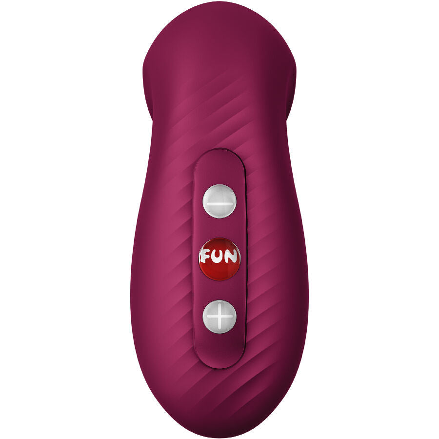 FUN FACTORY - VIBRATEUR À IMPULSIONS D'AIR DESIRE ROUGE VIN FUN FACTORY