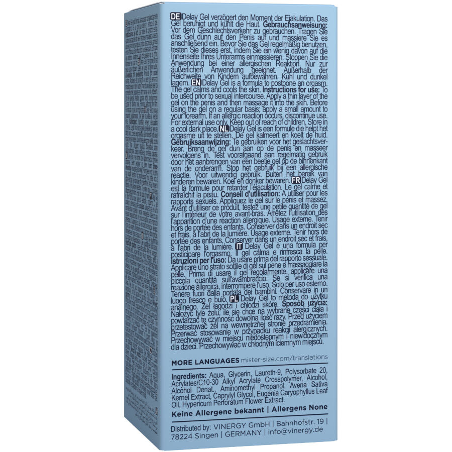 Mister Size - Gel retardant 50 ml — vue 4