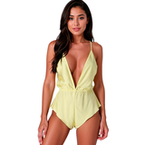 PASSION - SENSIE CORPS CITRON L/XL PASSION WOMAN TEDDIES