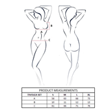 PASSION - ENSEMBLE SOUTIEN-GORGE + STRING TIVOLEA NOIR L/XL PASSION WOMAN SETS