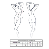 PASSION - BODY VELMORE NOIR L/XL PASSION WOMAN TEDDIES