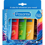 PASANTE - PACK LUBRIFIANTS SAVEURS ASSORTIES 5 UNITÉS X 15 ML PASANTE