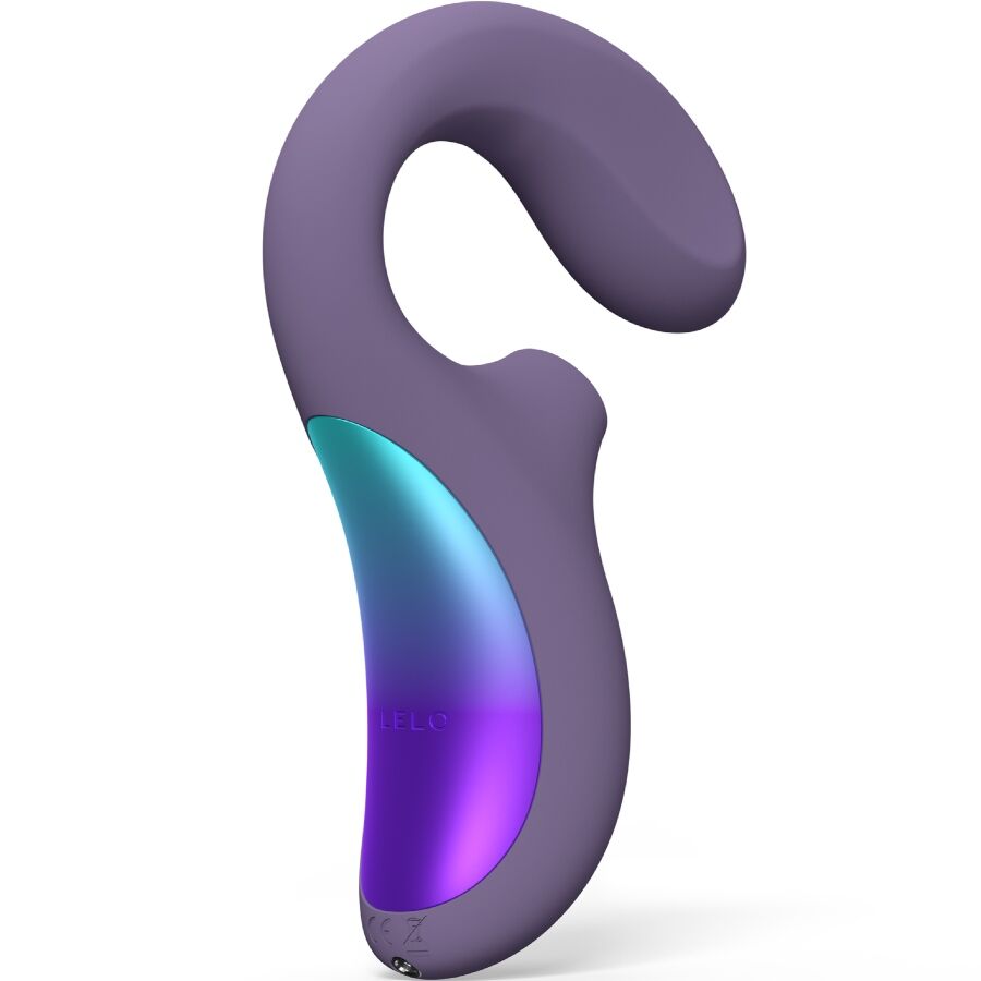 Stimulateur triple LELO Enigma Wave violet cyber à queue rotative WaveMotion